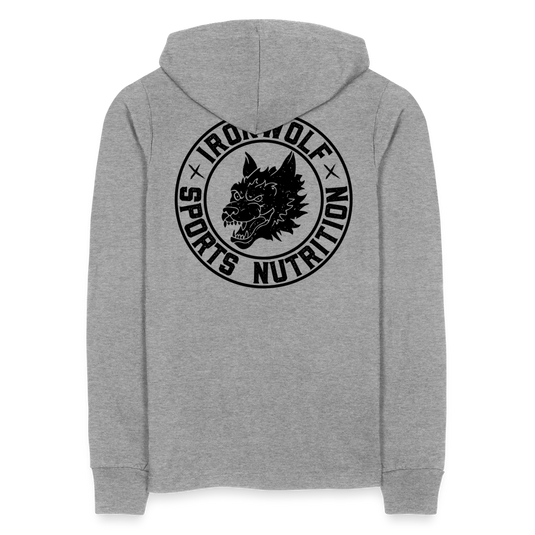 Ironwolf Hoodie T-Shirt - heather grey