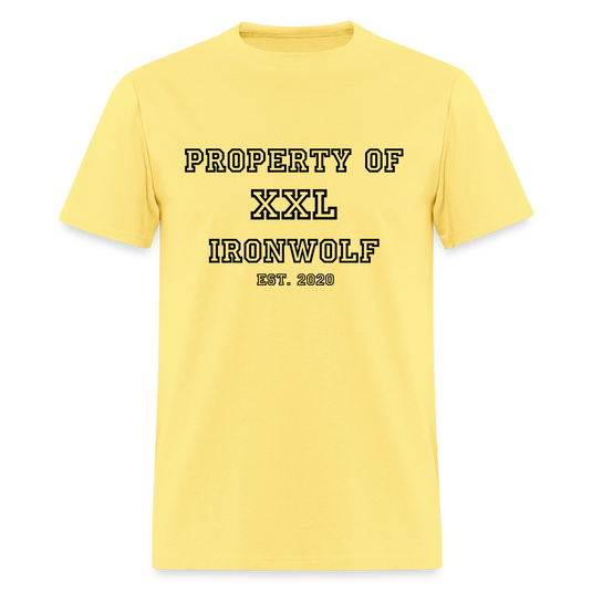 Old-School Property Of Ironwolf T - cornsilk