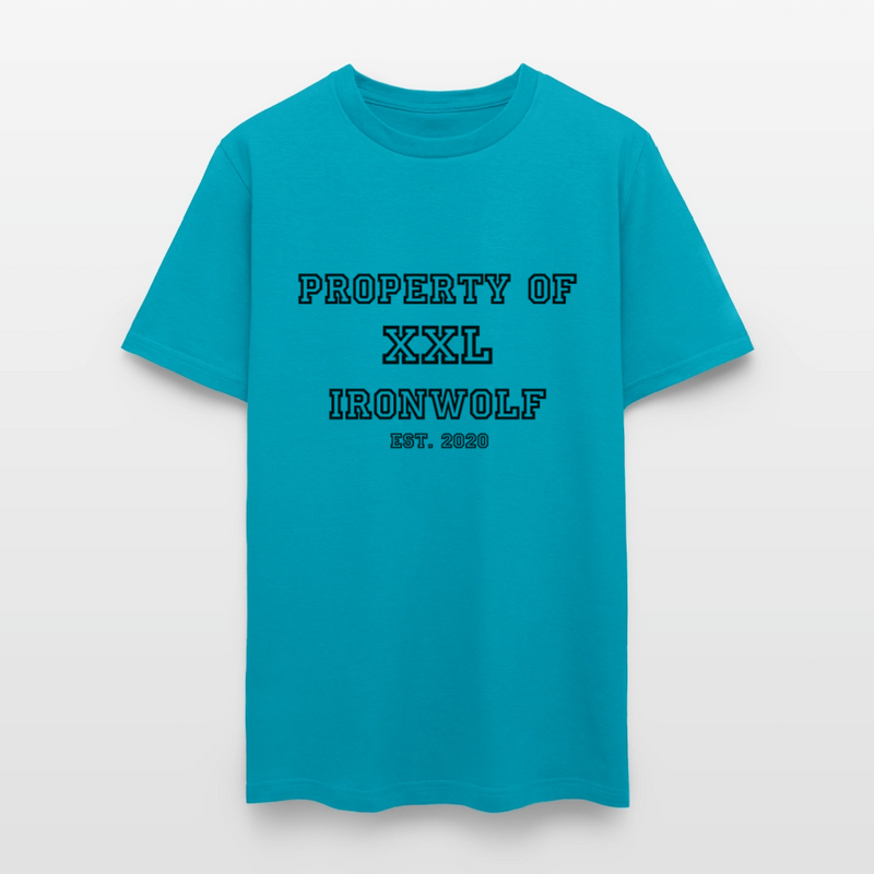Load image into Gallery viewer, Old-School Property Of Ironwolf T - turquoise
