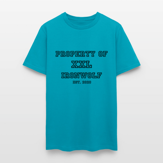 Old-School Property Of Ironwolf T - turquoise
