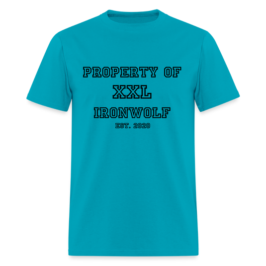 Old-School Property Of Ironwolf T - turquoise
