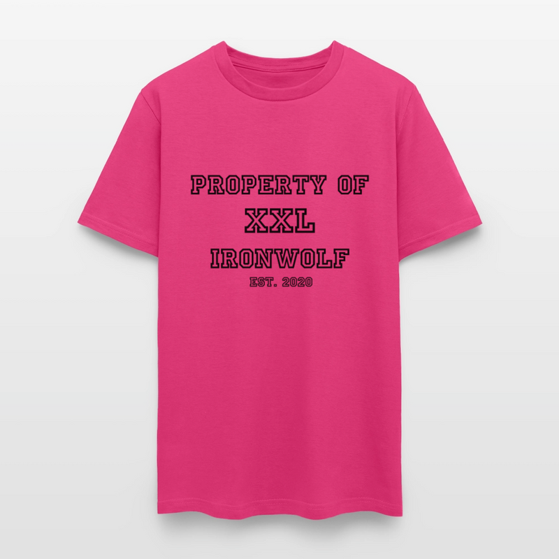 Load image into Gallery viewer, Old-School Property Of Ironwolf T - fuchsia
