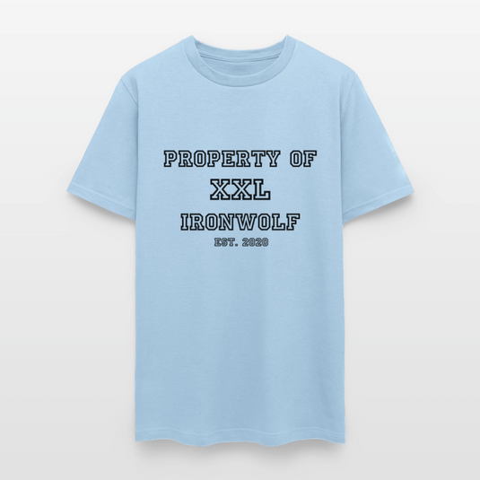 Old-School Property Of Ironwolf T - powder blue