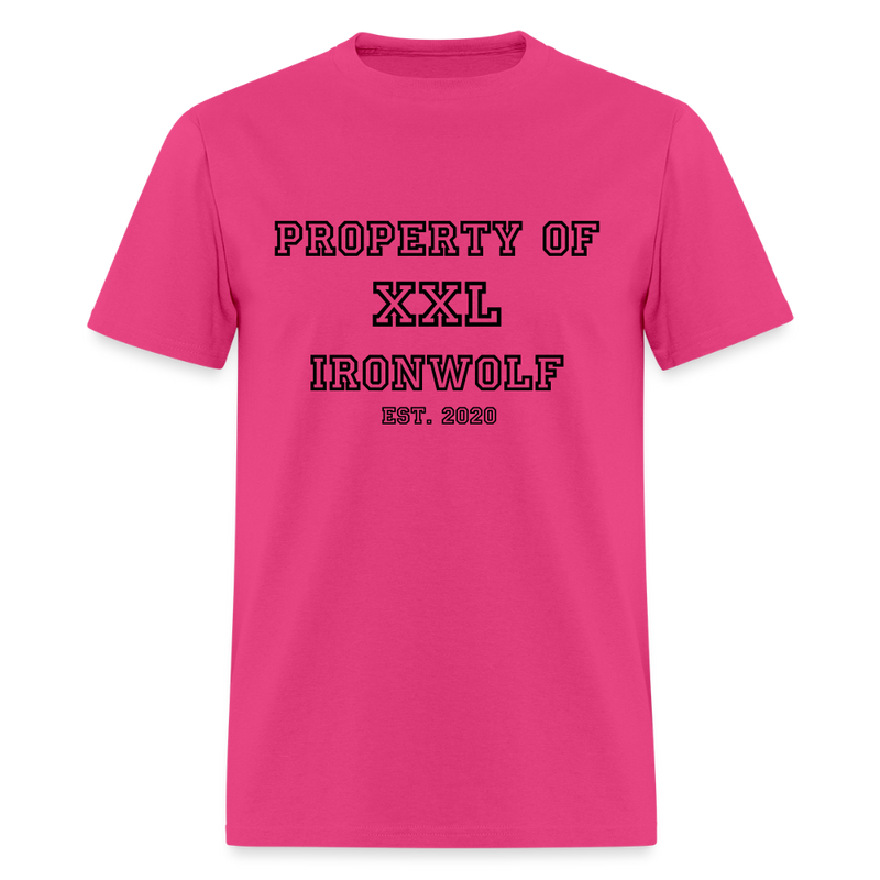 Load image into Gallery viewer, Old-School Property Of Ironwolf T - fuchsia
