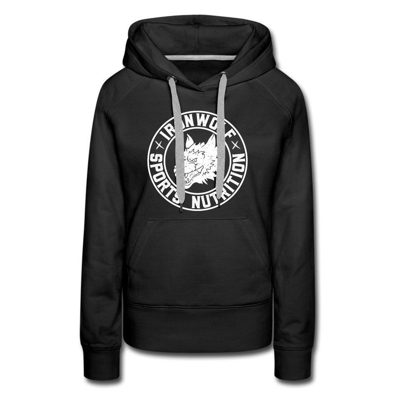 Load image into Gallery viewer, Women’s Ironwolf Hoodie - black
