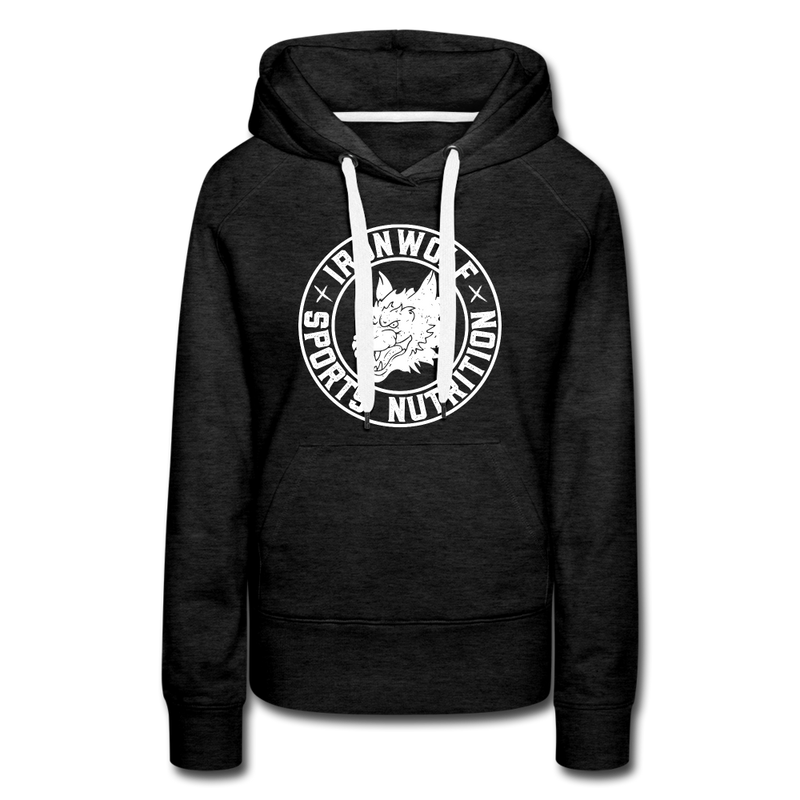 Load image into Gallery viewer, Women’s Ironwolf Hoodie - charcoal grey
