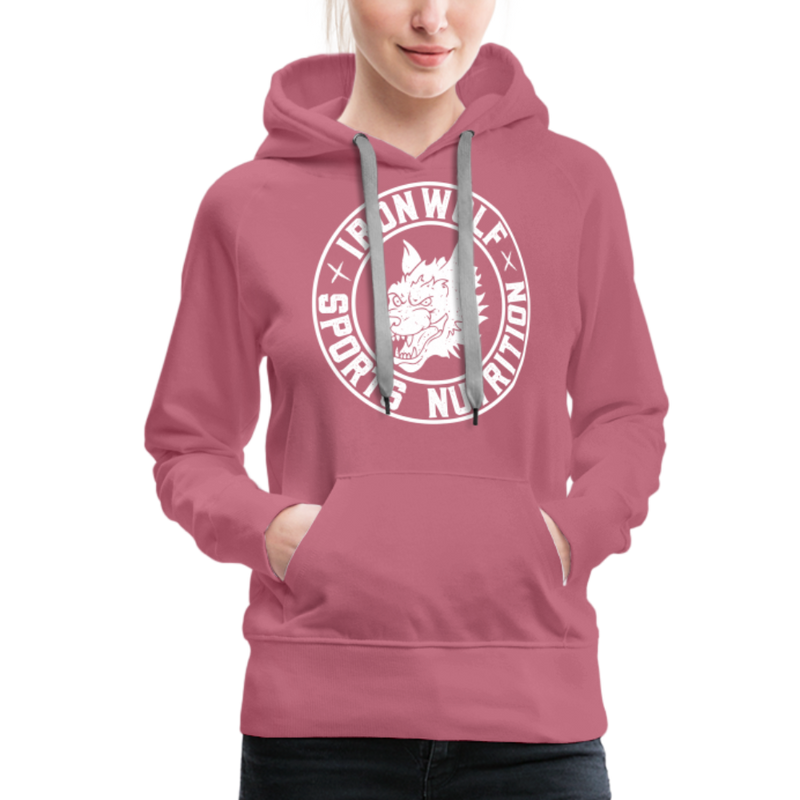Load image into Gallery viewer, Women’s Ironwolf Hoodie - mauve
