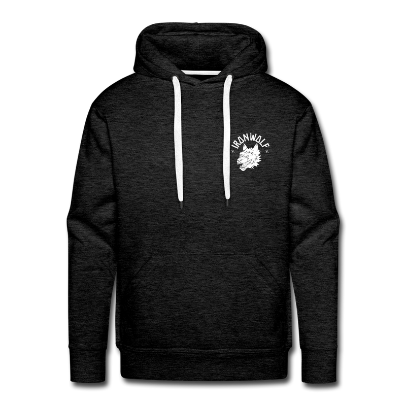 Load image into Gallery viewer, Men’s Ironwolf Hoodie - charcoal grey
