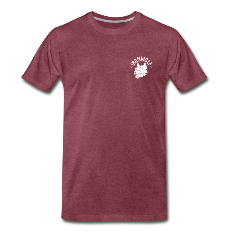 Load image into Gallery viewer, Ironwolf Basic T - heather burgundy
