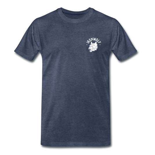 Ironwolf Basic T - heather blue