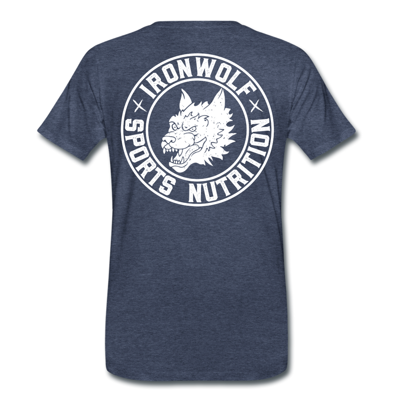 Load image into Gallery viewer, Ironwolf Basic T - heather blue
