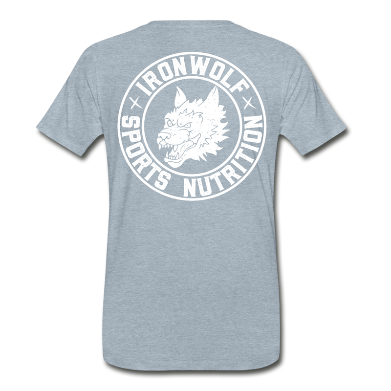 Load image into Gallery viewer, Ironwolf Basic T - heather ice blue
