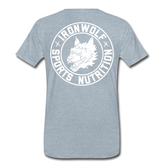 Ironwolf Basic T - heather ice blue