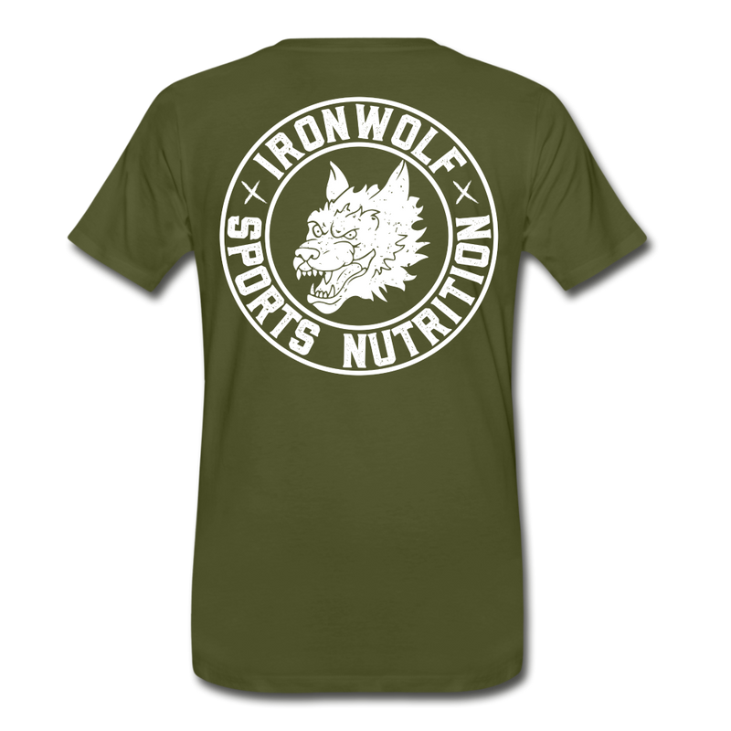 Load image into Gallery viewer, Ironwolf Basic T - olive green
